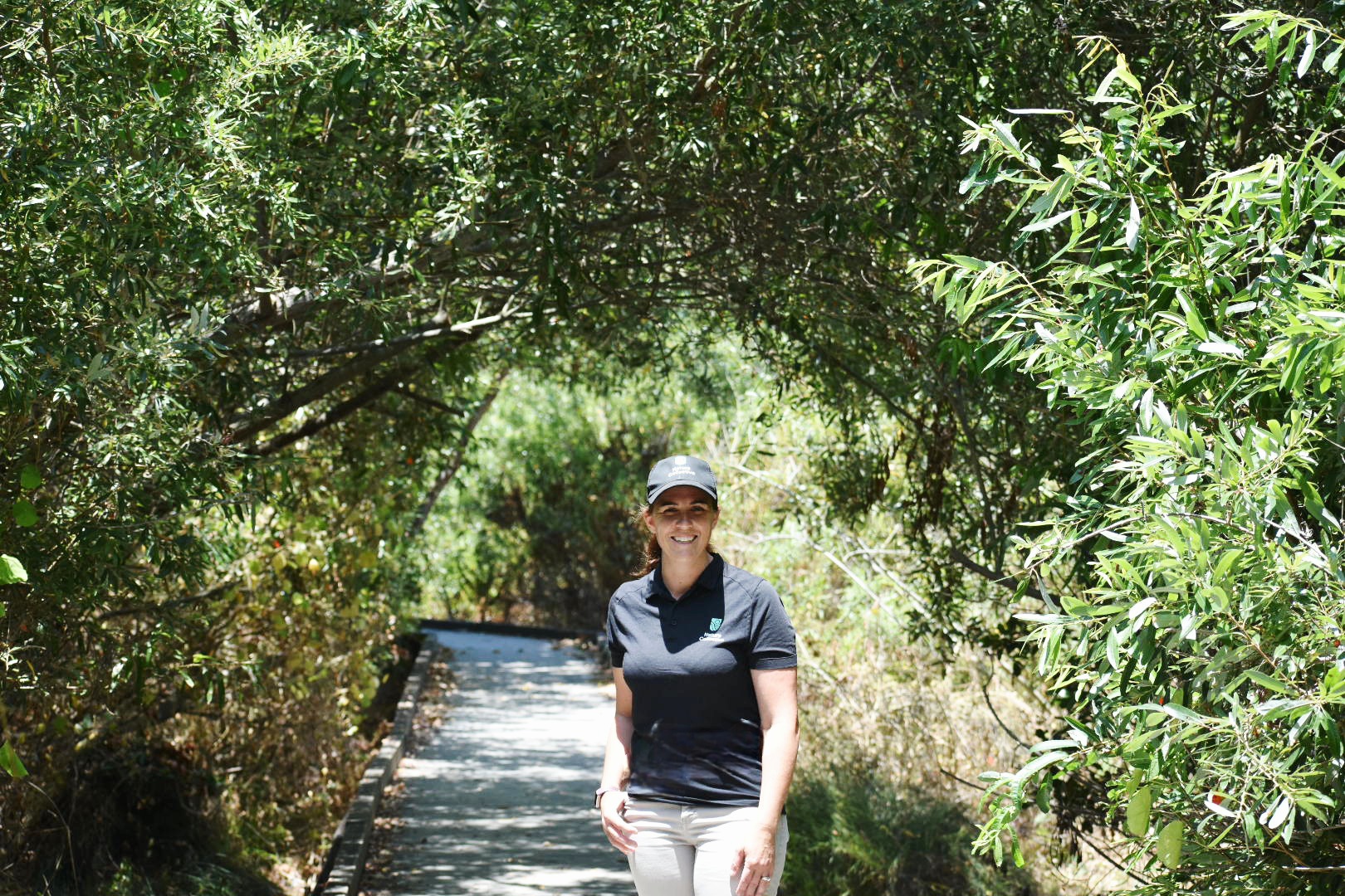 Education Manager, Elizabeth Argyle at San Elijo Lagoon