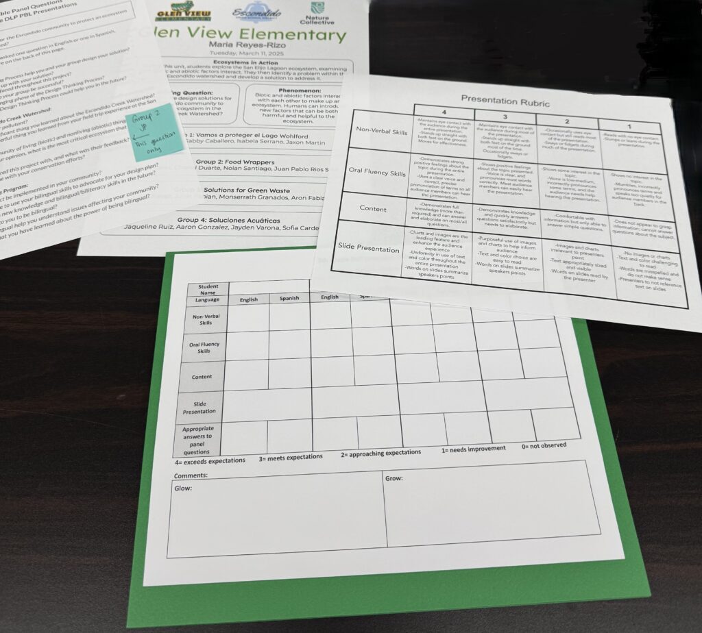 Design Thinking Assessment Tools including 3 sheets of paper for scoring