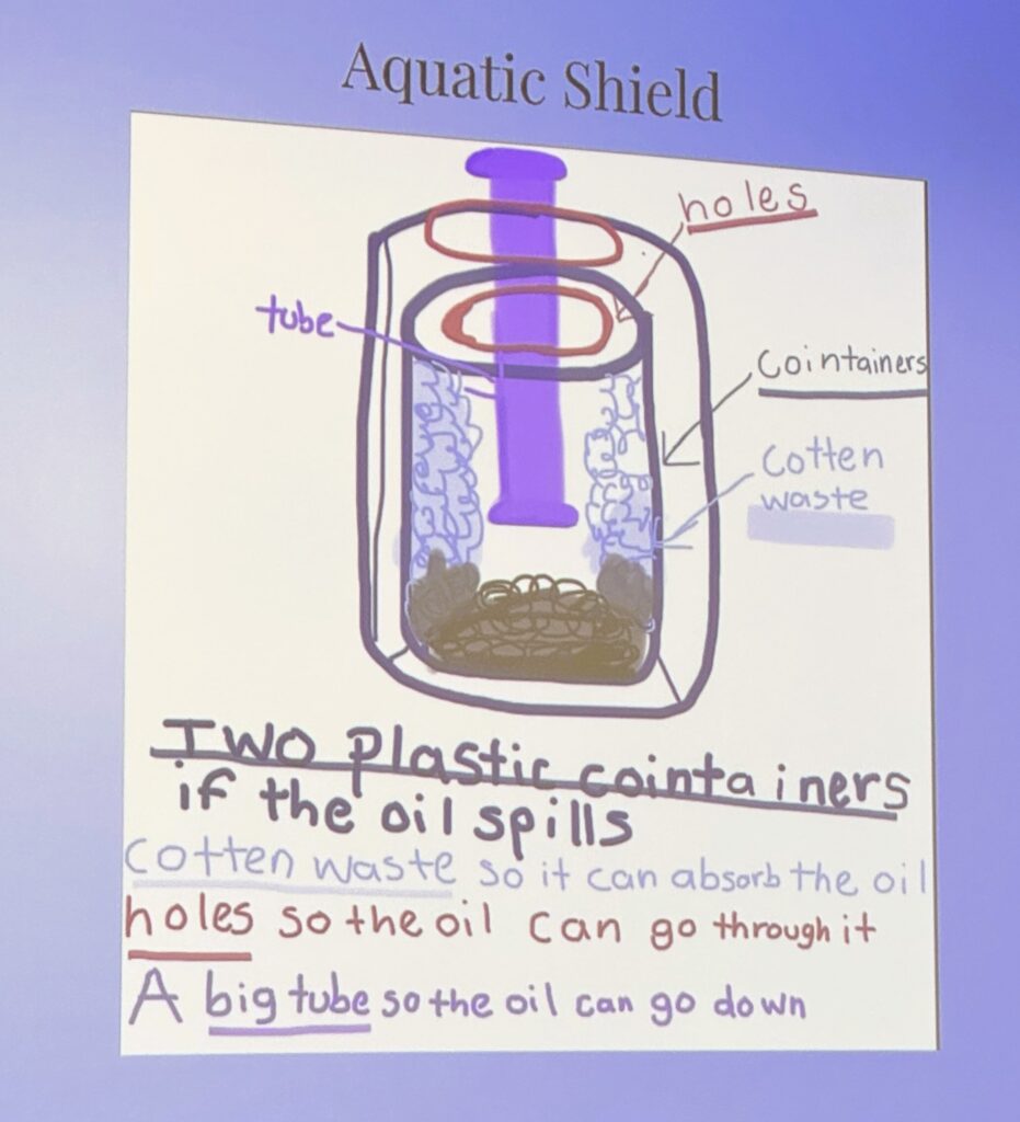 Prototype of aquatic filter